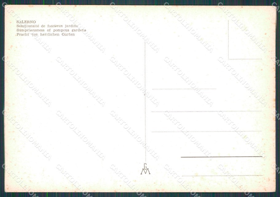 Salerno Città Fontana FG cartolina HB4601 – retro