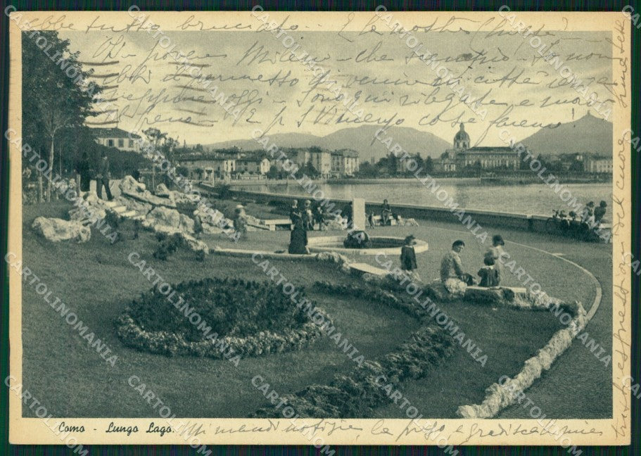 Como Città Lago di FG cartolina HB4604 – fronte
