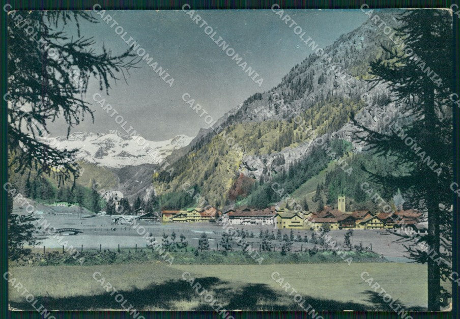 Aosta Gressoney Saint Jean FG cartolina HB4610 – fronte