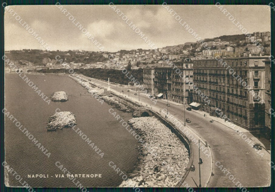 Napoli Città PIEGA FG cartolina HB4617 – fronte