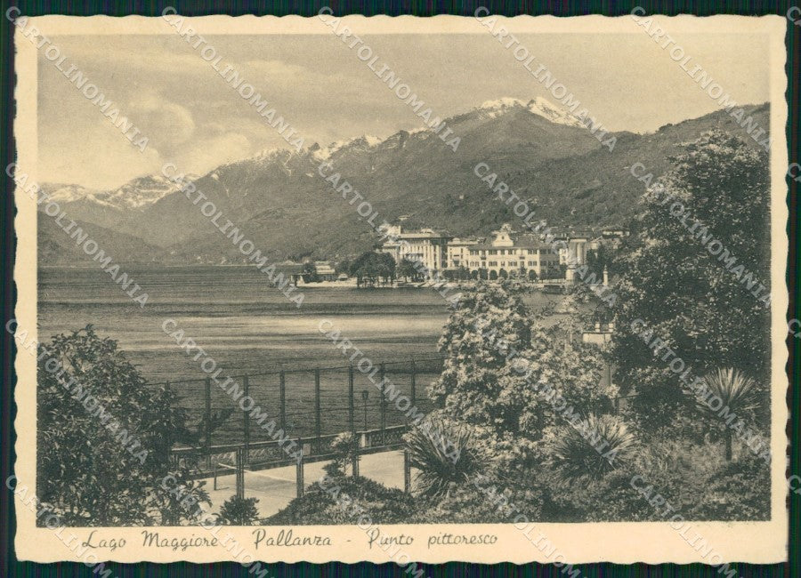 Verbania Pallanza Lago Maggiore ABRASA FG cartolina HB4620 – fronte