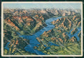 Verbania Pallanza Lago Maggiore Mappa PIEGHINA FG cartolina HB4621 – fronte