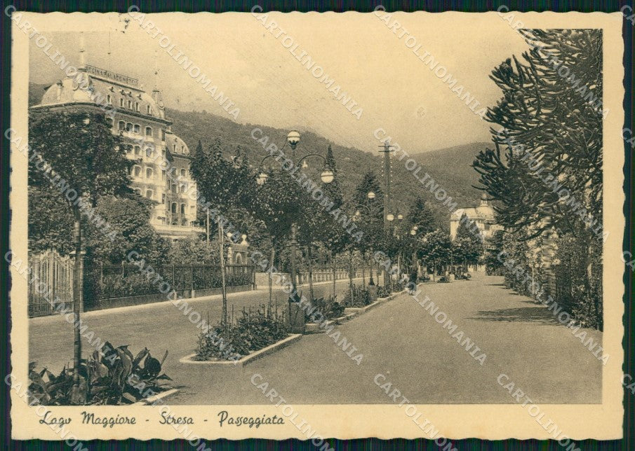 Verbania Stresa Lago Maggiore FG cartolina HB4628 – fronte