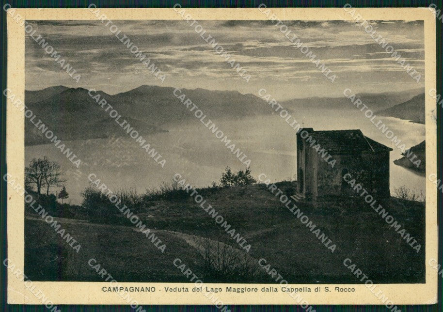 Varese Maccagno Campagnano Lago Maggiore PIEGHE FG cartolina HB4630 – fronte