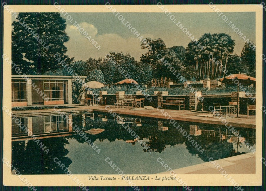 Verbania Pallanza Villa Taranto FG cartolina HB4632 – fronte