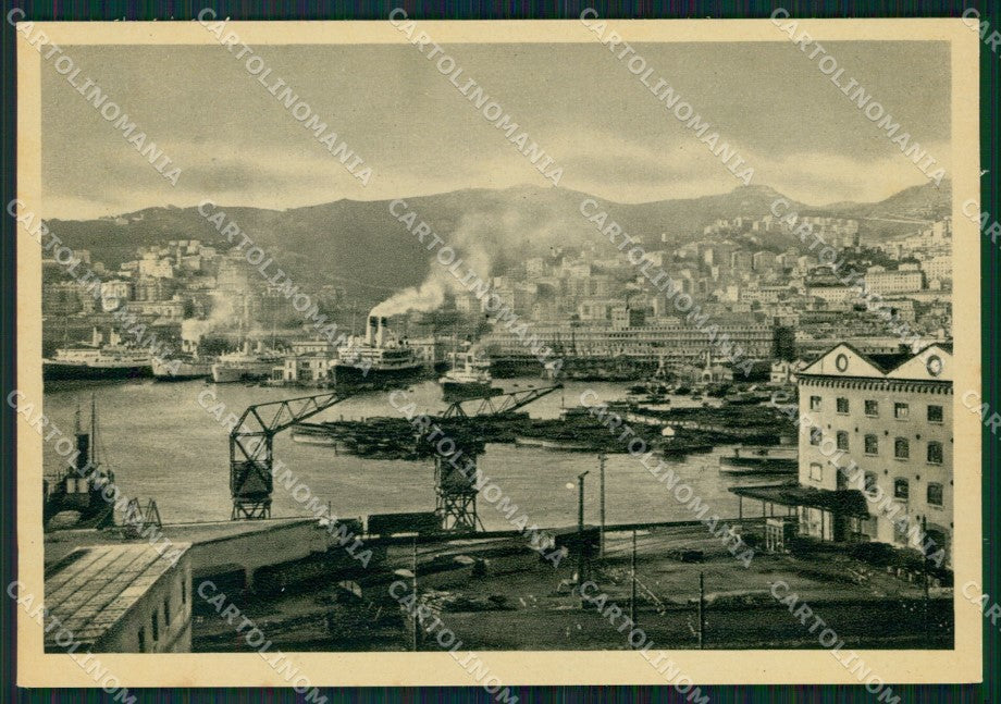 Genova Città Porto FG cartolina HB4680 – fronte