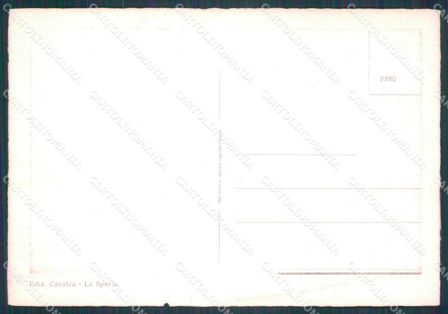 La Spezia Lerici San Terenzo STRAPPINO FG cartolina HB4685 – retro