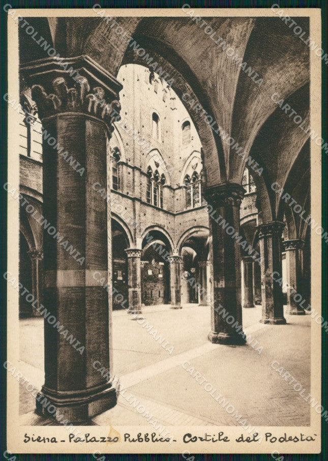 Siena Città Palazzo Pubblico FG cartolina HB4690 – fronte