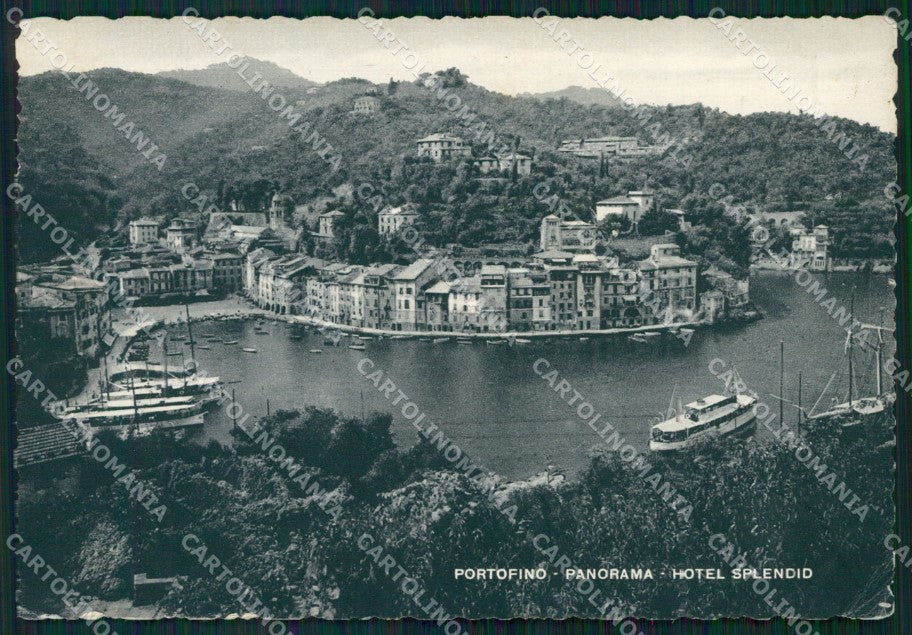 Genova Portofino Barche PIEGHINA FG cartolina HB4705 – fronte