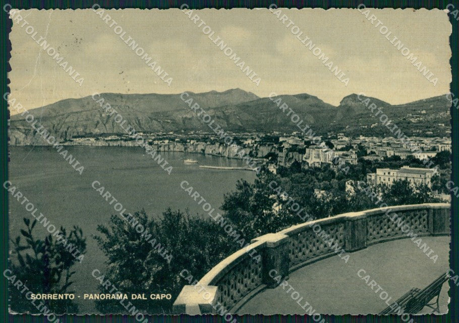 Napoli Sorrento PIEGHINA FG cartolina HB4724 – fronte