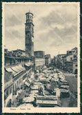 Verona Città Piazza Erbe Mercato FG cartolina HB4733 – fronte