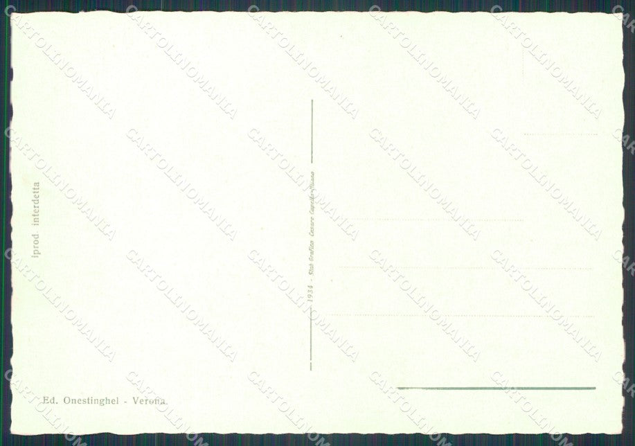 Verona Città Basilica San Zeno FG cartolina HB4734 – retro
