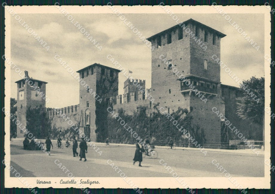 Verona Città Castello FG cartolina HB4735 – fronte