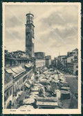 Verona Città Piazza Erbe Mercato FG cartolina HB4736 – fronte