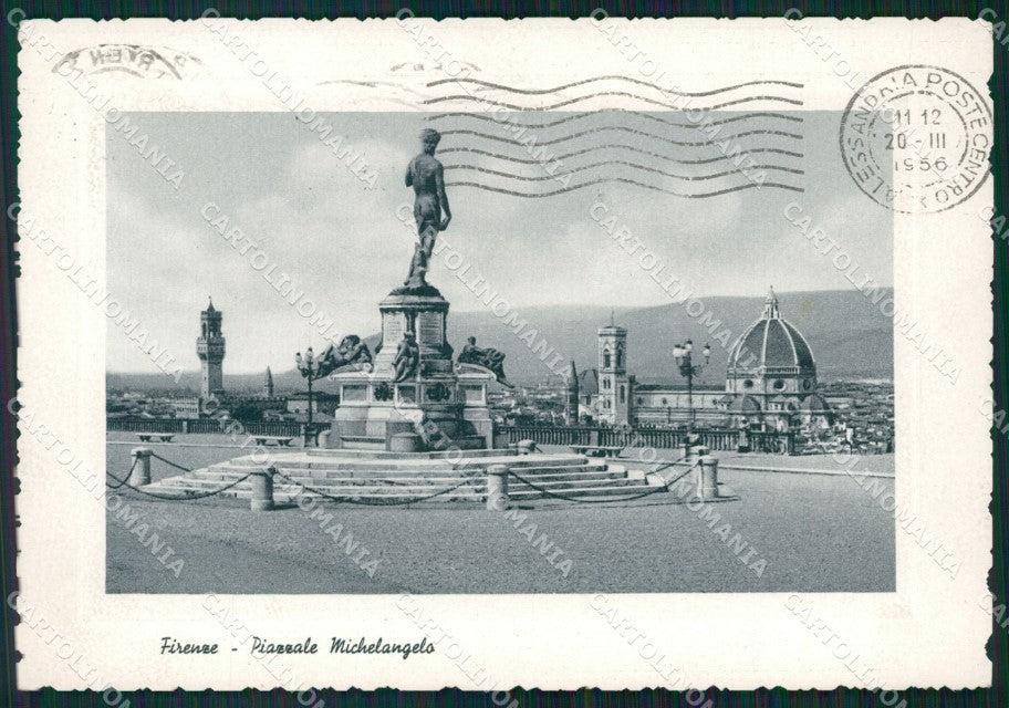 Firenze Città Piazzale Michelangelo FG cartolina HB4753 – fronte