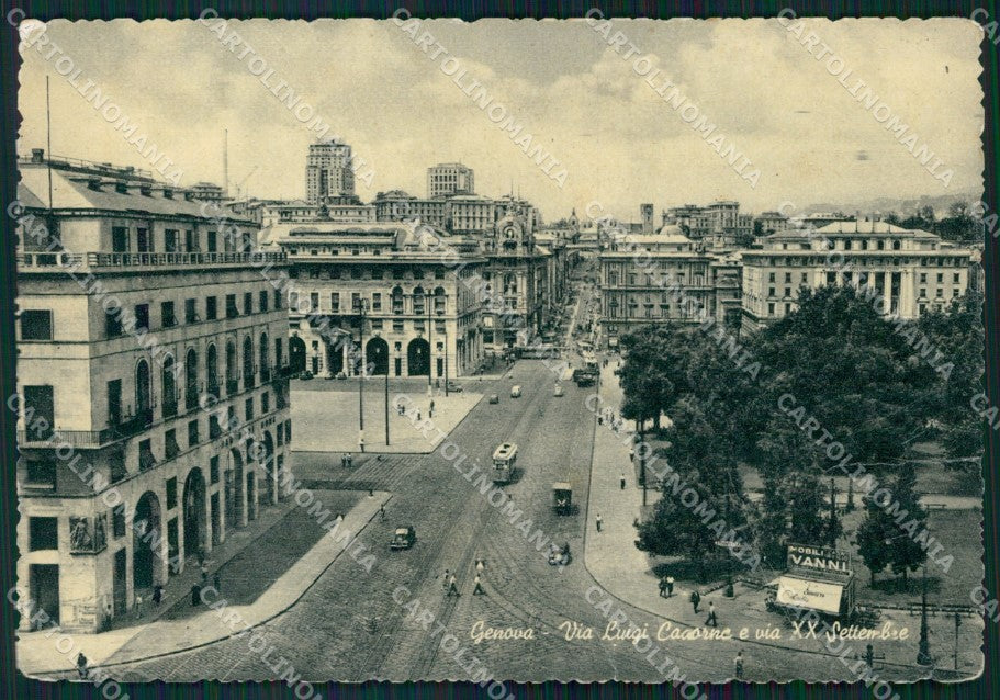 Genova Città PIEGHINA FG cartolina HB4758 – fronte