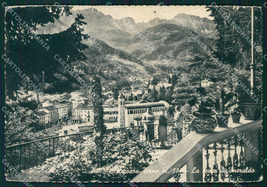 Vicenza Recoaro Terme PIEGA FG cartolina HB4759 – fronte