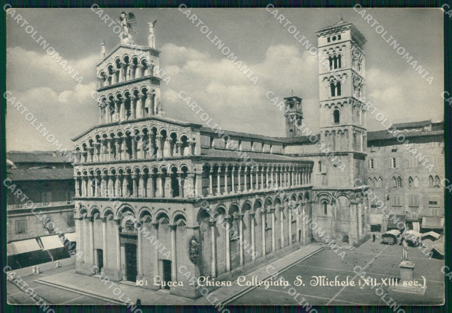 Lucca Città Collegiata San Michele FG cartolina HB4760 – fronte