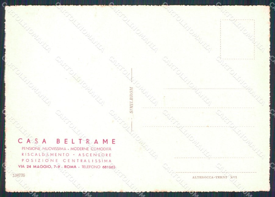 Roma Città Santa Maria Maggiore FG cartolina HB4765 – retro
