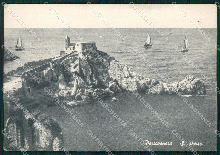 La Spezia Portovenere San Pietro FG cartolina HB4771 – fronte