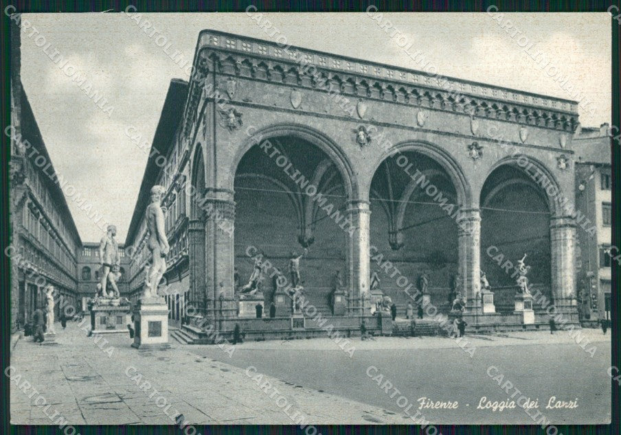 Firenze Città Loggia dei Lanzi FG cartolina HB4773 – fronte