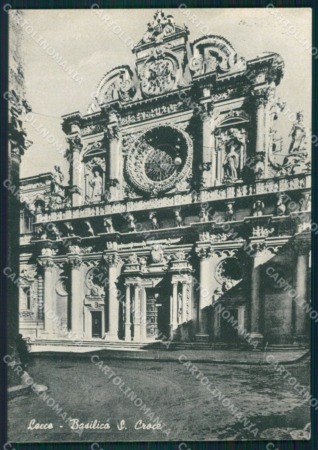 Lecce Città Basilica Santa Croce FG cartolina HB4778 – fronte
