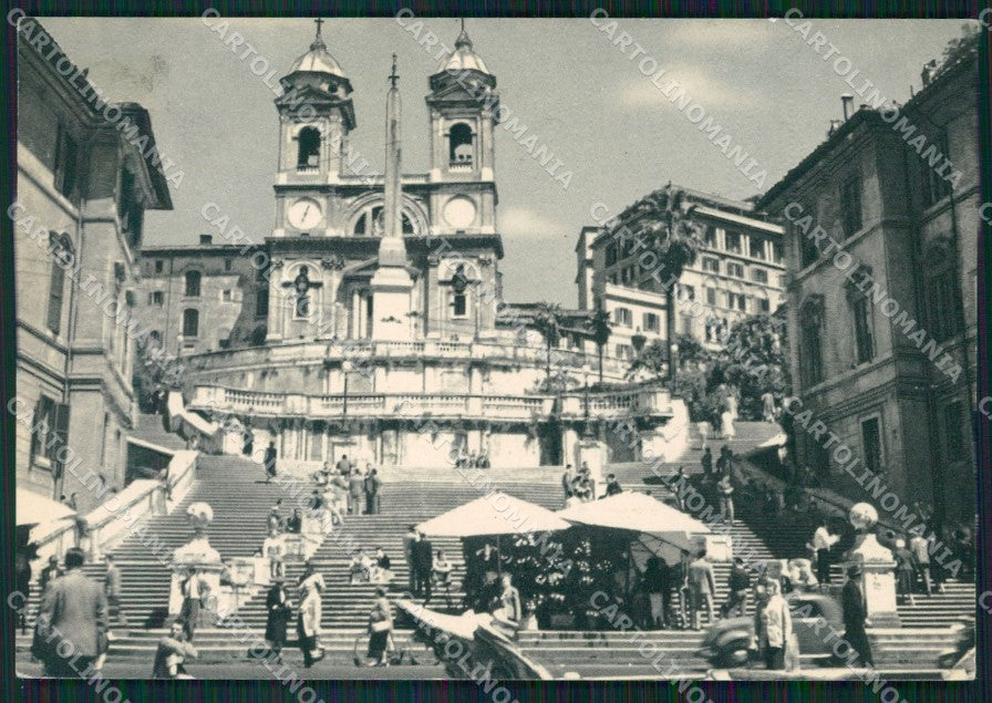 Roma Città Trinità dei Monti FG cartolina HB4787 – fronte