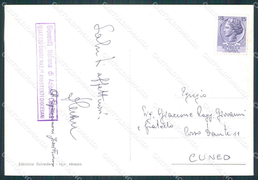 Roma Città Saluti da FG cartolina HB4788 – retro