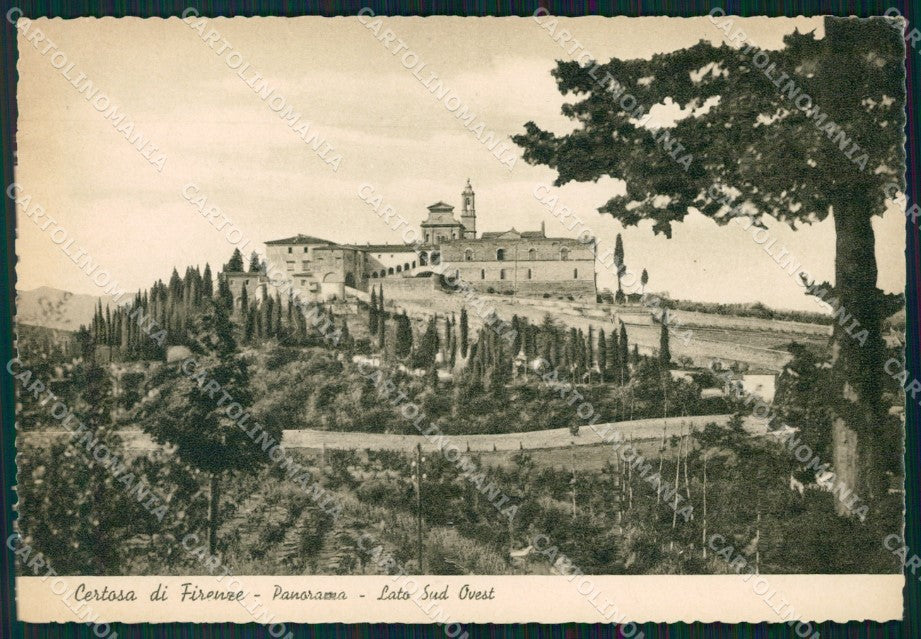 Firenze Galluzzo Certosa di FG cartolina HB4790 – fronte