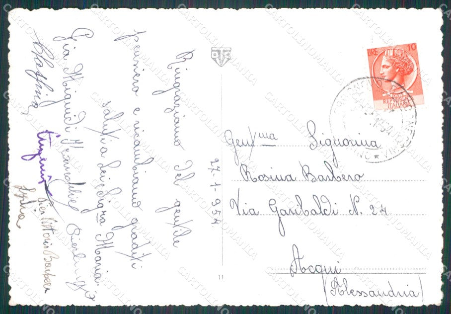 Torino Bardonecchia PIEGA FG cartolina HB4794 – retro