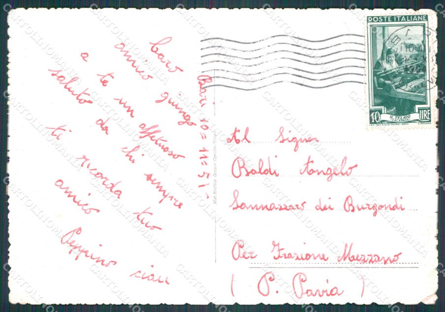 Bari Città PIEGHINE FG cartolina HB4795 – retro