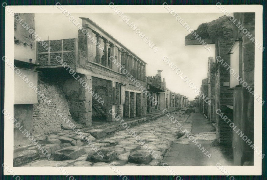 Napoli Pompei Scavi Foto cartolina HB4797 – fronte