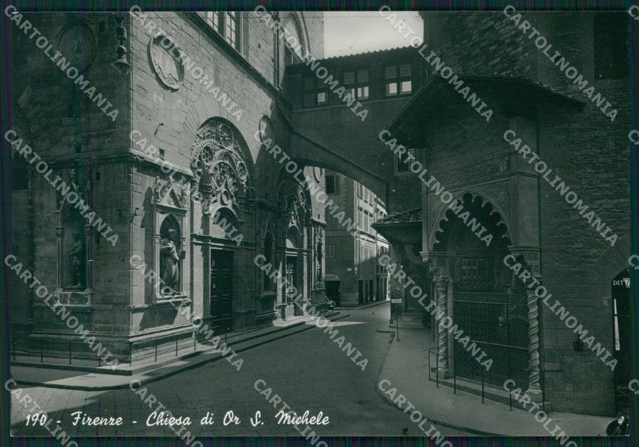 Firenze Città Chiesa Orsammichele FG Foto cartolina HB4799 – fronte
