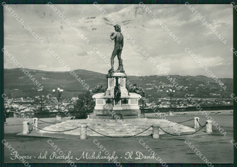 Firenze Città Piazzale Michelangelo FG Foto cartolina HB4801 – fronte