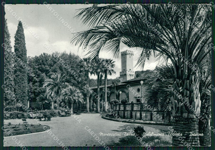 Pistoia Montecatini Terme Stabilimento Torretta FG Foto cartolina HB4822 – fronte