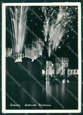 Brescia Sirmione Spettacolo Pirotecnico PIEGHINE FG Foto cartolina HB4833 – fronte