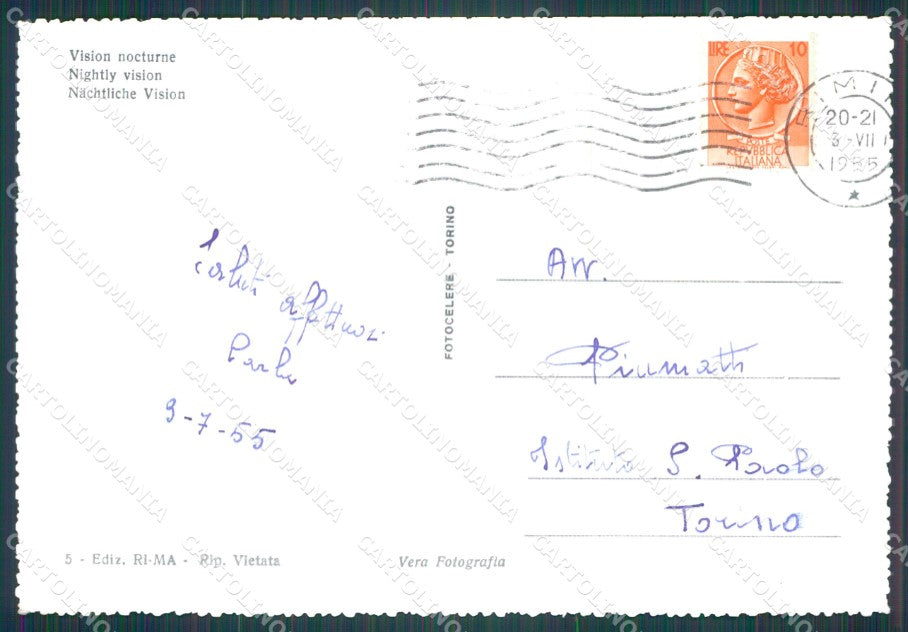 Rimini Città FG Foto cartolina HB4841 – retro
