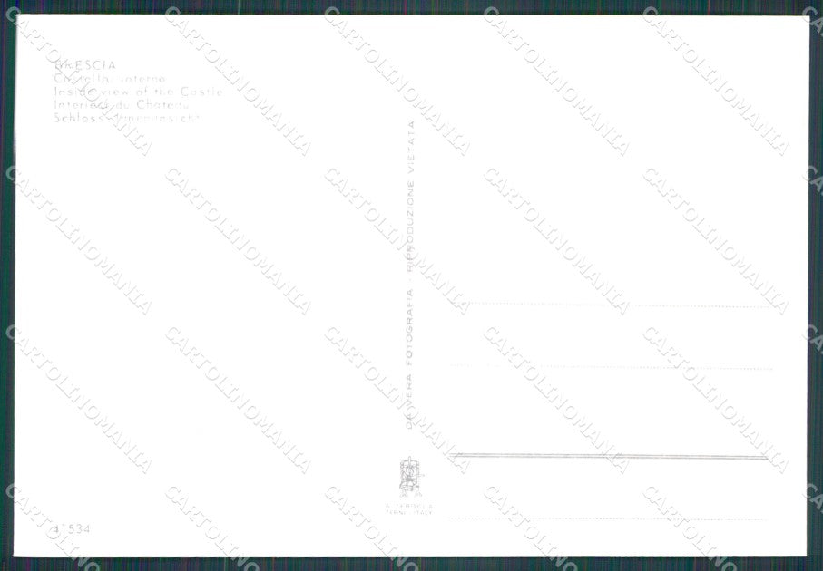 Brescia Città FG Foto cartolina HB4846 – retro