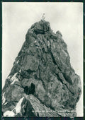 Aosta Vetta del Dente dei Giganti Alpinismo COLLA FG Foto cartolina HB4850 – fronte