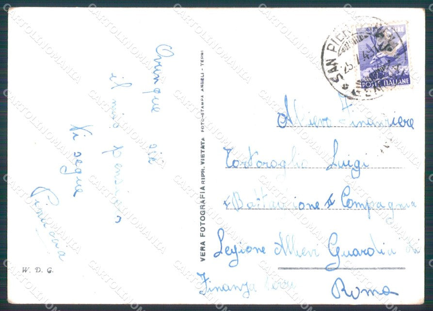 Genova Città Casa Colombo FG Foto cartolina HB4857 – retro