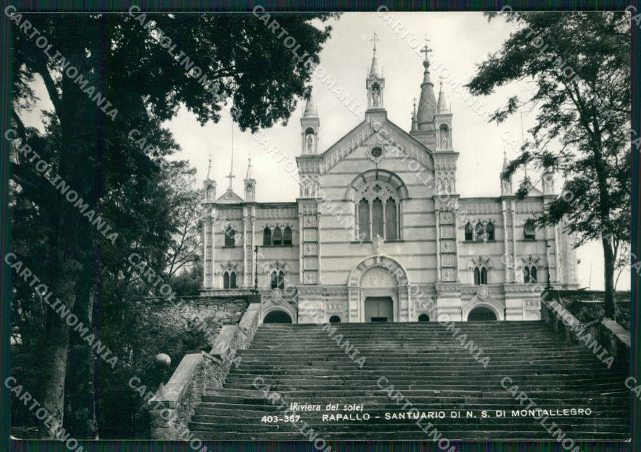Genova Rapallo Santuario FG Foto cartolina HB4862 – fronte
