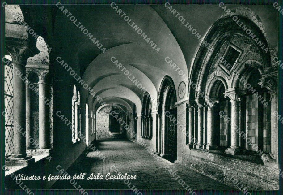 Frosinone Veroli Casamari Abbazia di FG Foto cartolina HB4867 – fronte