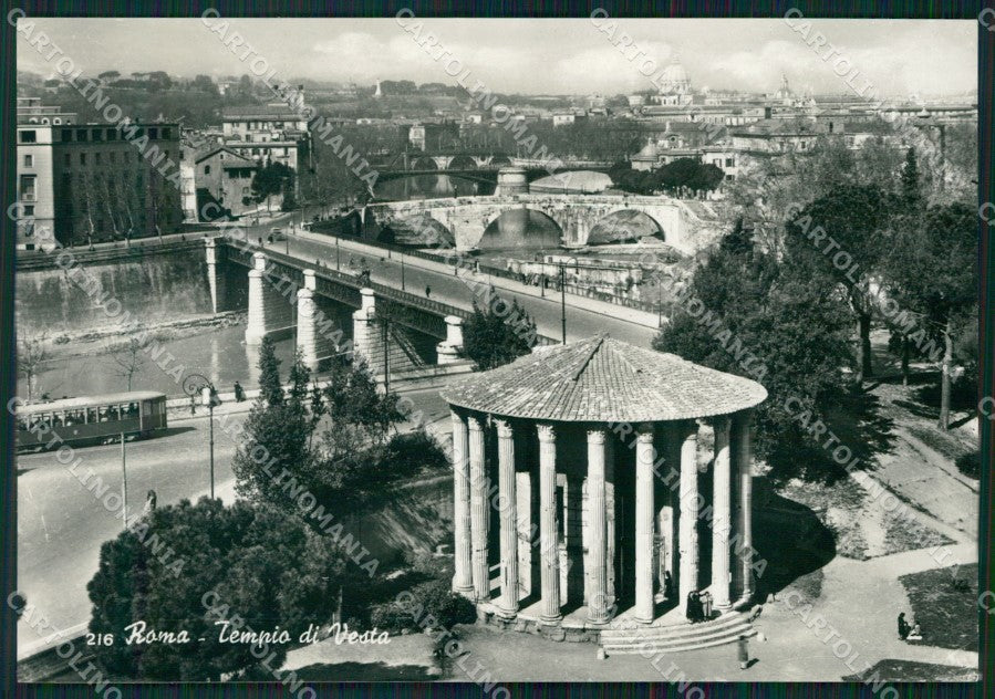Roma Città Tempio di Vesta FG Foto cartolina HB4879 – fronte