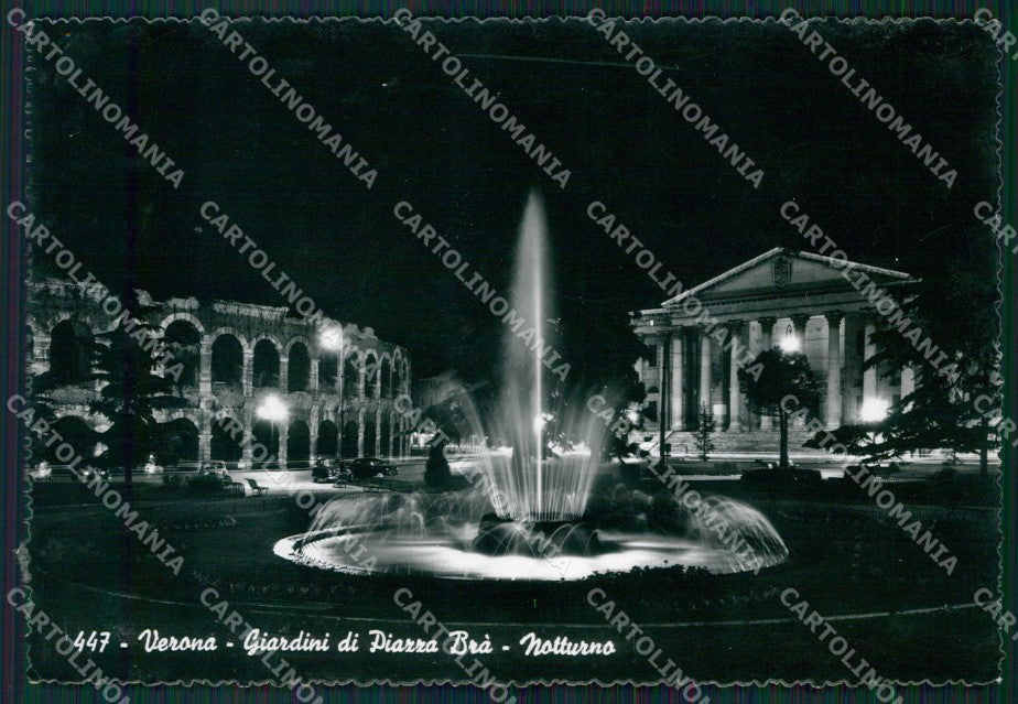 Verona Città Arena Fontana FG Foto cartolina HB4882 – fronte