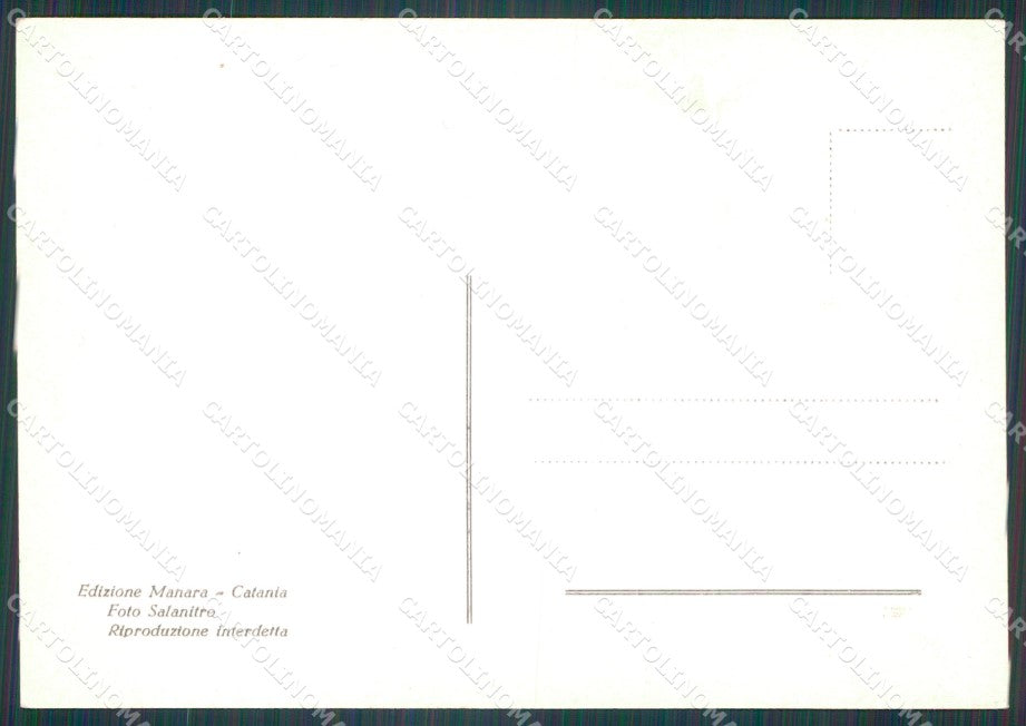 Catania Città Teatro FG Foto cartolina HB4885 – retro
