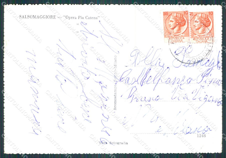 Parma Salsomaggiore FG Foto cartolina HB4891 – retro