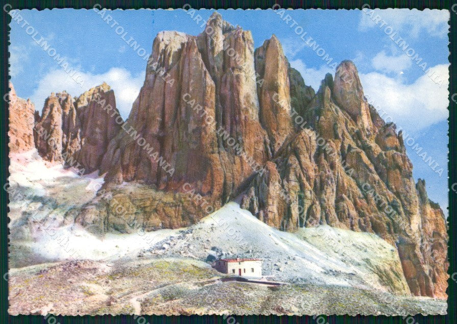 Trento Tonadico Rifugio Pradidali Cima Canali FG Foto cartolina HB4894 – fronte
