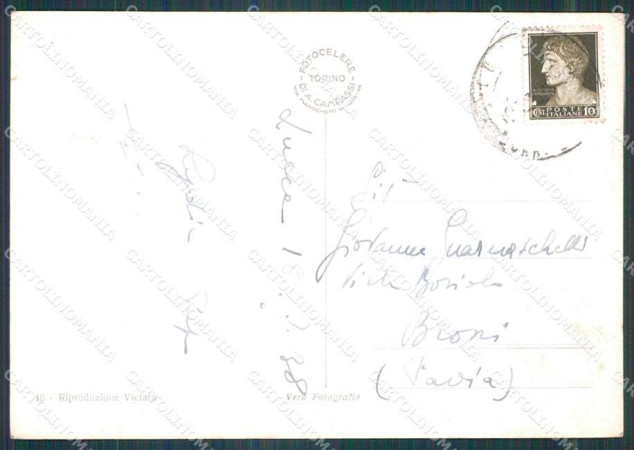 Lucca Città Carrozza PIEGHINA FG Foto cartolina HB4898 – retro