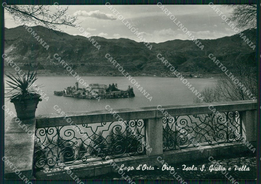 Novara Orta San Giulio Lago di FG Foto cartolina HB4916 – fronte
