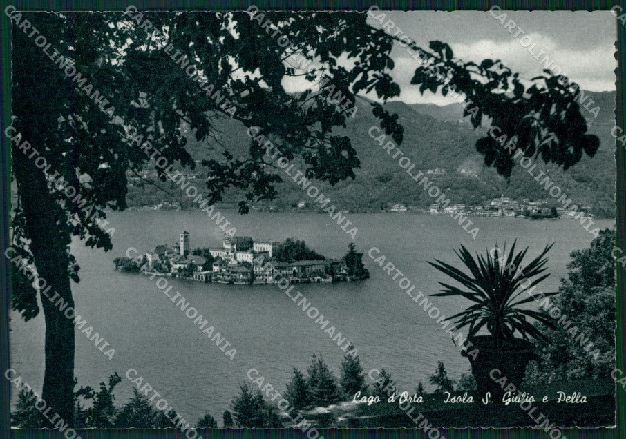 Novara Orta San Giulio Lago di Pella FG Foto cartolina HB4925 – fronte